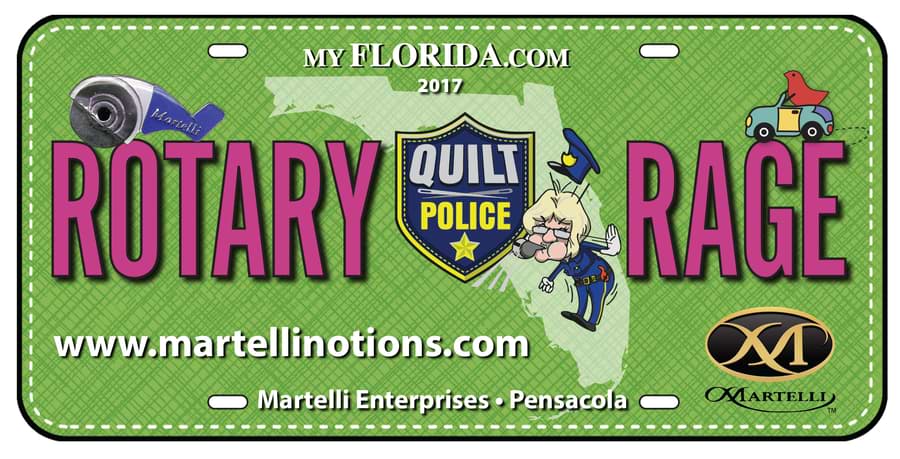 Martelli Enterprise themed license plate designs row by row experience - rotary rage